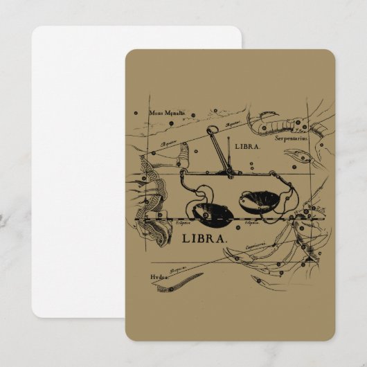  Weegconstellatie Hevelius Style (Voorkant / Achterkant)