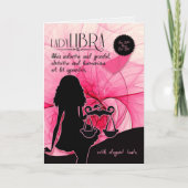 Weegdag voor haar roze 24 en 23 okt. kaart (Voorkant)