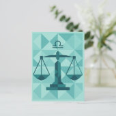 Weegdierenteken Briefkaart (Staand voorkant)