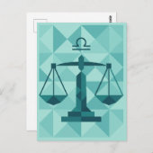 Weegdierenteken Briefkaart (Voorkant / Achterkant)