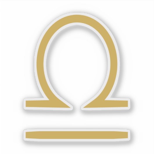 Weegdierenteken Sticker (Voorkant)