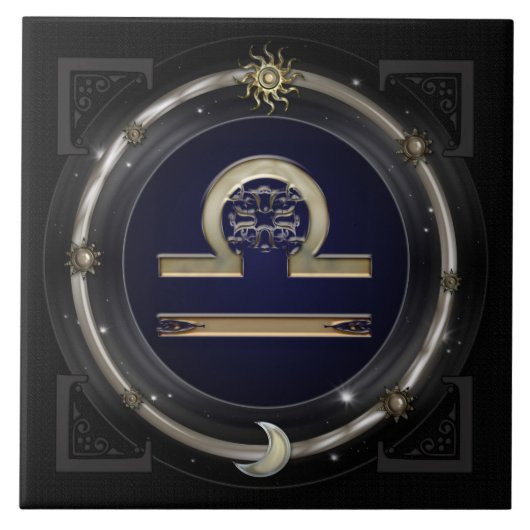 Weegdierenteken Tegeltje (Voorkant)