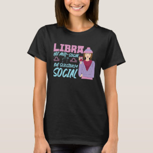 Weegdierentuin niet anti-sociaal maar selectief so t-shirt