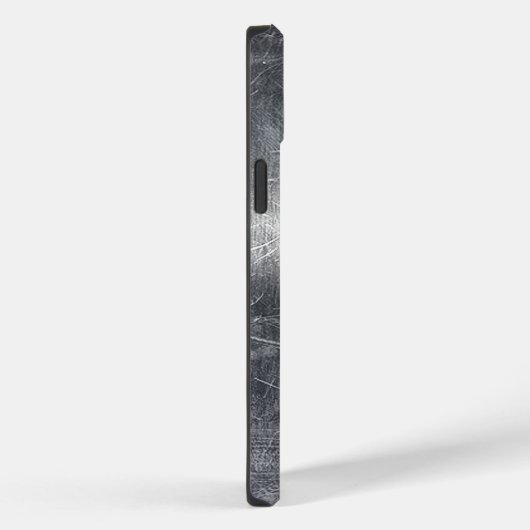 Weegdierentuin, teken in zilvergrunge staalstijl Case-Mate iPhone case (Achterkant / Rechts)