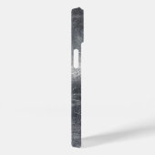 Weegdierentuin, teken in zilvergrunge staalstijl Case-Mate iPhone case (Achterkant / Rechts)