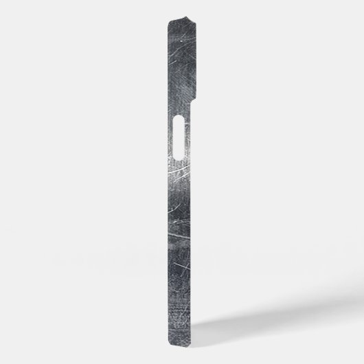 Weegdierentuin, teken in zilvergrunge staalstijl Case-Mate iPhone case (Achterkant / Rechts)