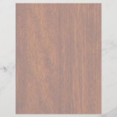 Weegdierentuin tekenen op Mahogany Style Print Flyer (Achterkant)