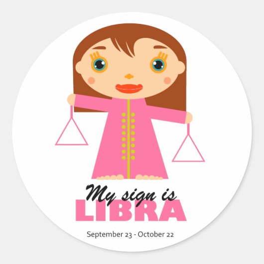Weegdierentuin voor kinderen ronde sticker (Voorkant)