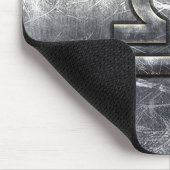 Weegdiersymbool voor industrieel staal muismat (Hoek)