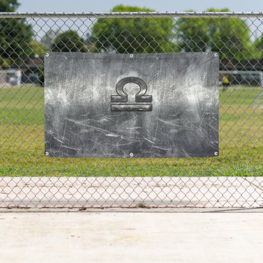 Weegdiersymbool voor industrieel staal spandoek (Insitu)