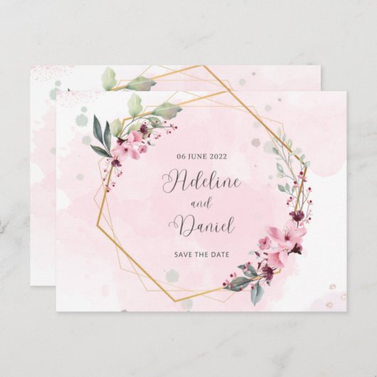 Weegkaart Briefkaart (Voorkant / Achterkant)