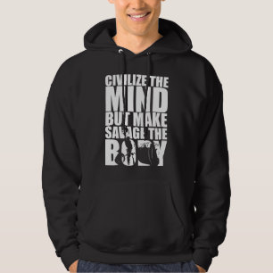 "Weegliften" Motivatie Hoodie