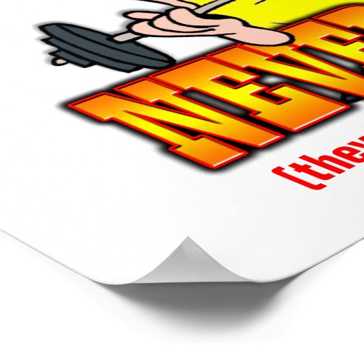 Weegliften Poster (Hoek)