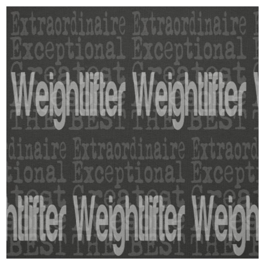 Weeglifter-extraordinaire Stof (Swatch)
