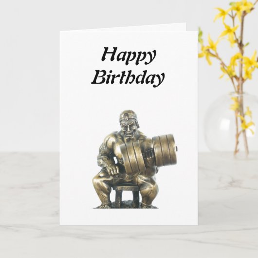 Weeglifter Kaart (Gele Bloem)