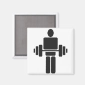 Weeglifter Magneet (Voorkant / Achterkant)