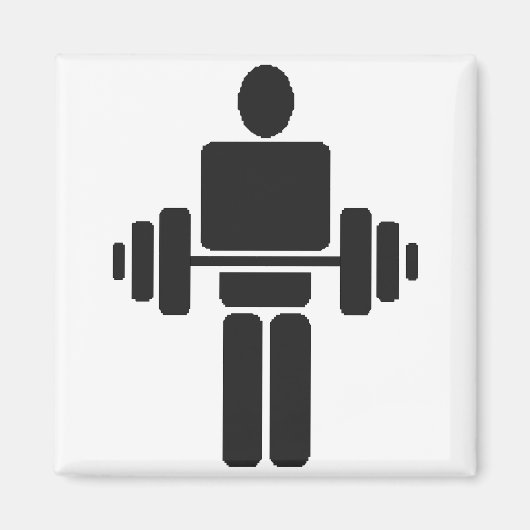 Weeglifter Magneet (Voorkant)