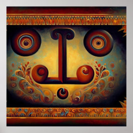 Weegschaal 11 poster