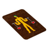 Weegschaal 2008 magneet (Rechterzijde)