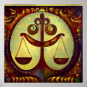 Weegschaal 2 poster (Voorkant)