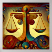 Weegschaal 8 poster (Voorkant)