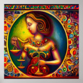 Weegschaal 9 poster (Voorkant)