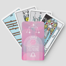 Weegschaal aangepaste geboortedatum - Zodiac - Mod Pokerkaarten