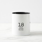 Weegschaal Aangepaste oktober Verjaardag Mok (Midden)