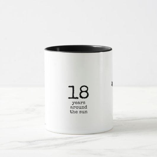 Weegschaal Aangepaste oktober Verjaardag Mok (Midden)