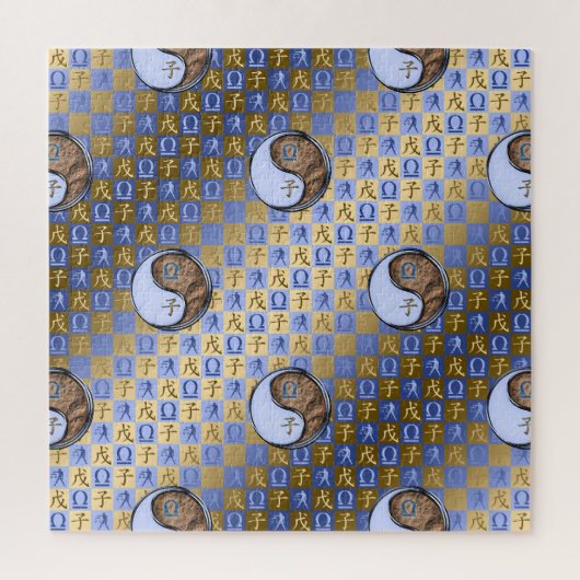 Weegschaal & Aard Rat Legpuzzel (Verticaal)