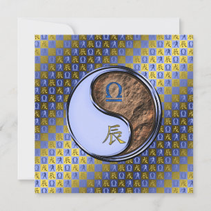 Weegschaal & Aarde Draak Kaart