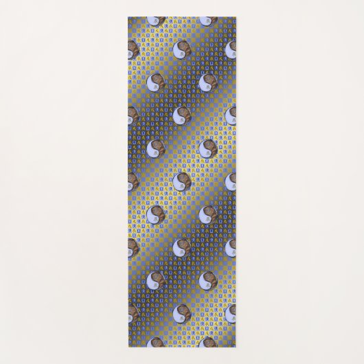 Weegschaal & Aarde Draak Yogamat (Voorkant)