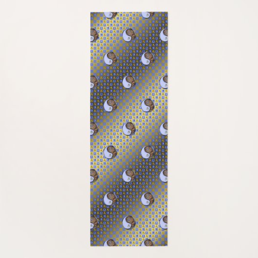 Weegschaal & Aarde Draak Yogamat (Achterkant)