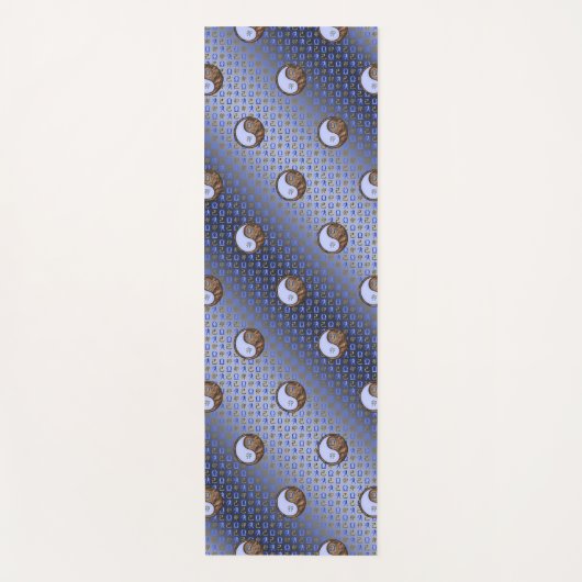 Weegschaal & Aarde Konijn Yogamat (Voorkant)