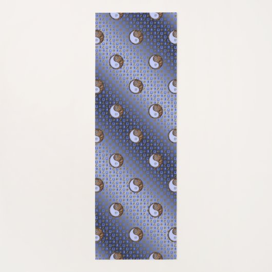 Weegschaal & Aarde Konijn Yogamat (Achterkant)