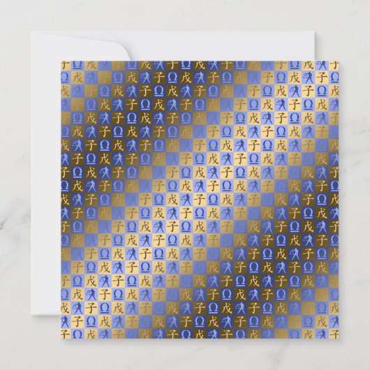 Weegschaal & Aarde Rat Kaart (Achterkant)