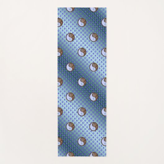 Weegschaal & Aarde Slang Yogamat (Voorkant)