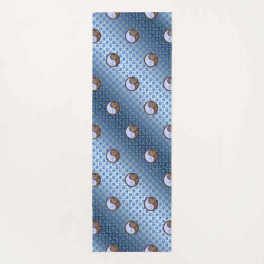 Weegschaal & Aarde Slang Yogamat (Achterkant)