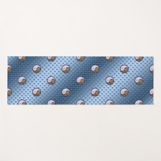 Weegschaal & Aarde Slang Yogamat (Voorkant (horizontaal))