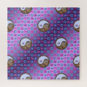 Weegschaal & Aardelijke Haan Legpuzzel (Horizontaal)