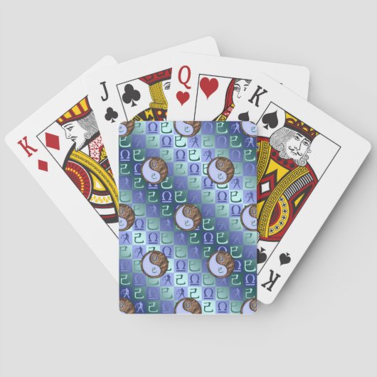 Weegschaal & Aardese Slang Pokerkaarten (Achterkant)
