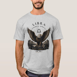 Weegschaal Adelaar Zodiac Heren T-Shirt