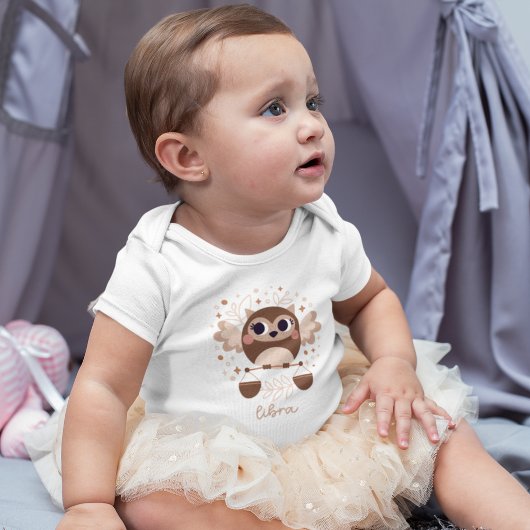 Weegschaal Baby: "Kleine Weegschaal's Balanced Cha Romper