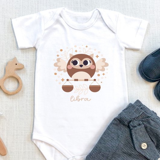 Weegschaal Baby: "Kleine Weegschaal's Balanced Cha Romper