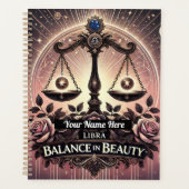 Weegschaal "Balance in Beauty" Planner (Voorkant)