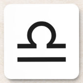 Weegschaal Bier Onderzetter (Voorkant)