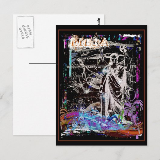 Weegschaal Briefkaart (Voorkant / Achterkant)