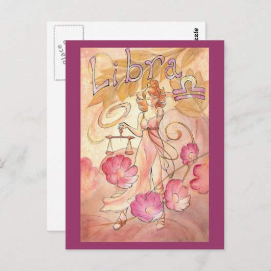 Weegschaal Briefkaart (Voorkant / Achterkant)