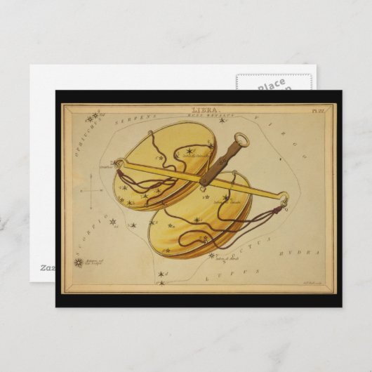 Weegschaal Briefkaart (Voorkant / Achterkant)