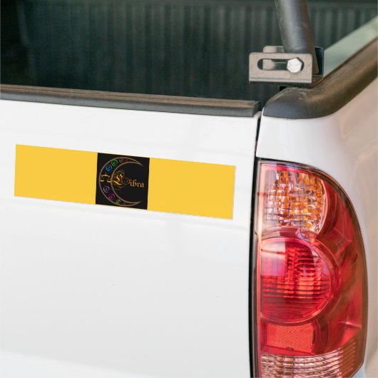 Weegschaal Bumpersticker (Op Truck)